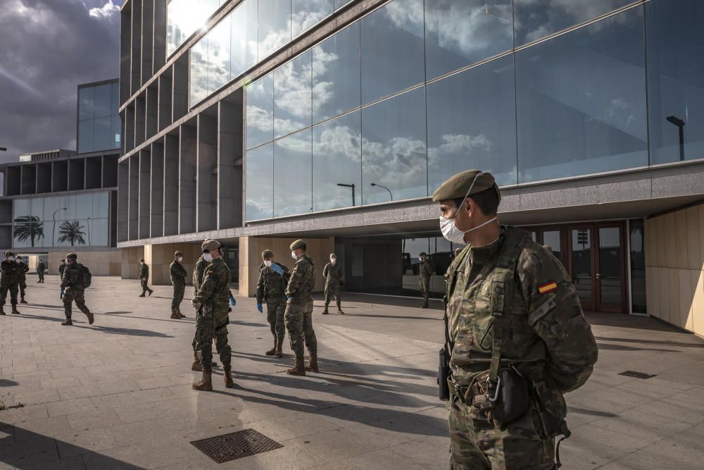 Coronavirus en Mallorca: El Govern prepara el hotel del Palacio de Congresos para usarlo como hospital