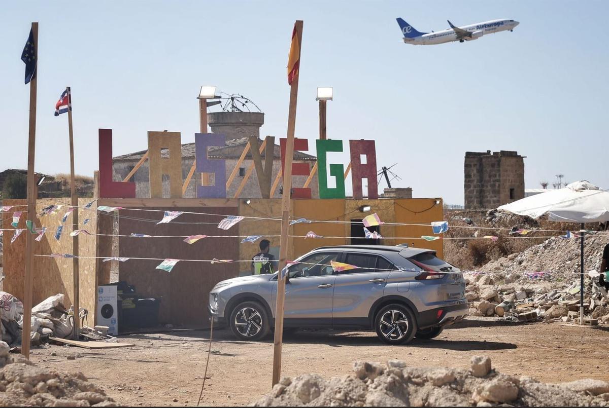 Bild von der Razzia in Son Banya.