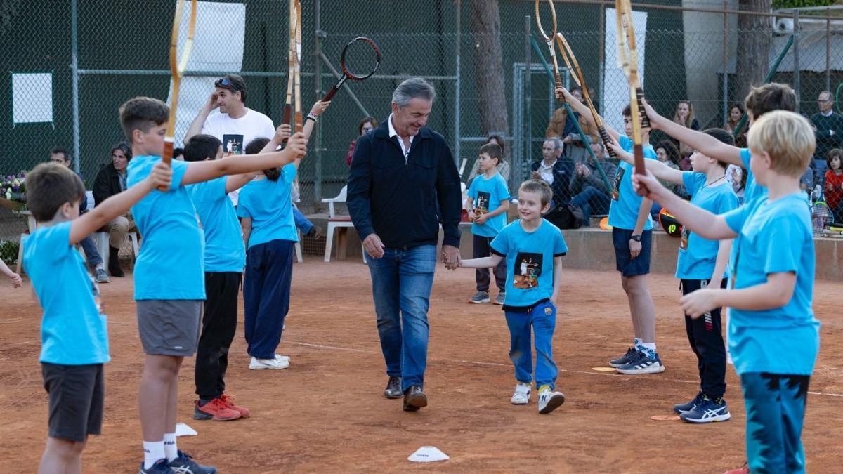 Sánchez Vicario, en el homenaje
