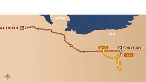 Así es el recorrido de la etapa 13 del Dakar