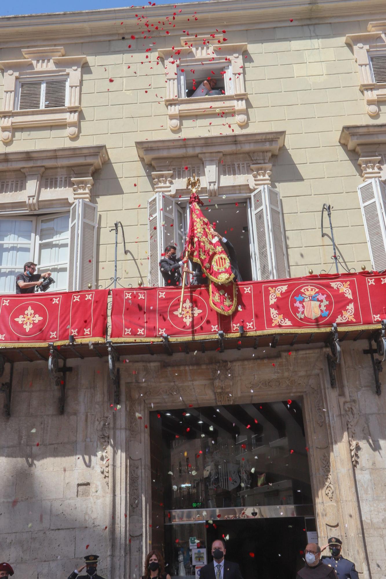 779 Aniversario de La Reconquista de Orihuela con la celebración institucional e histórica sin público por el covid