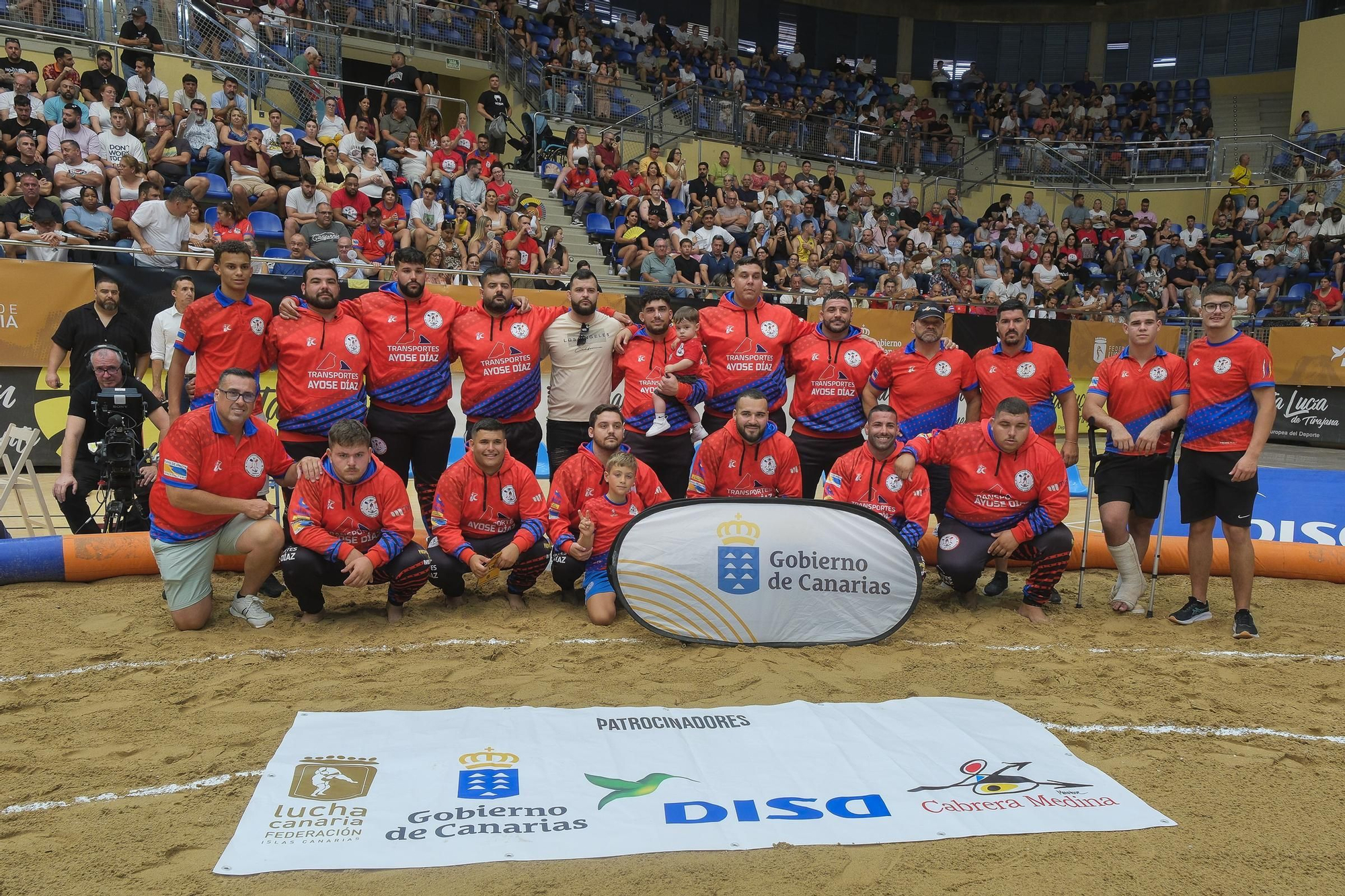 Final del torneo DISA Gobierno de Canarias de Lucha