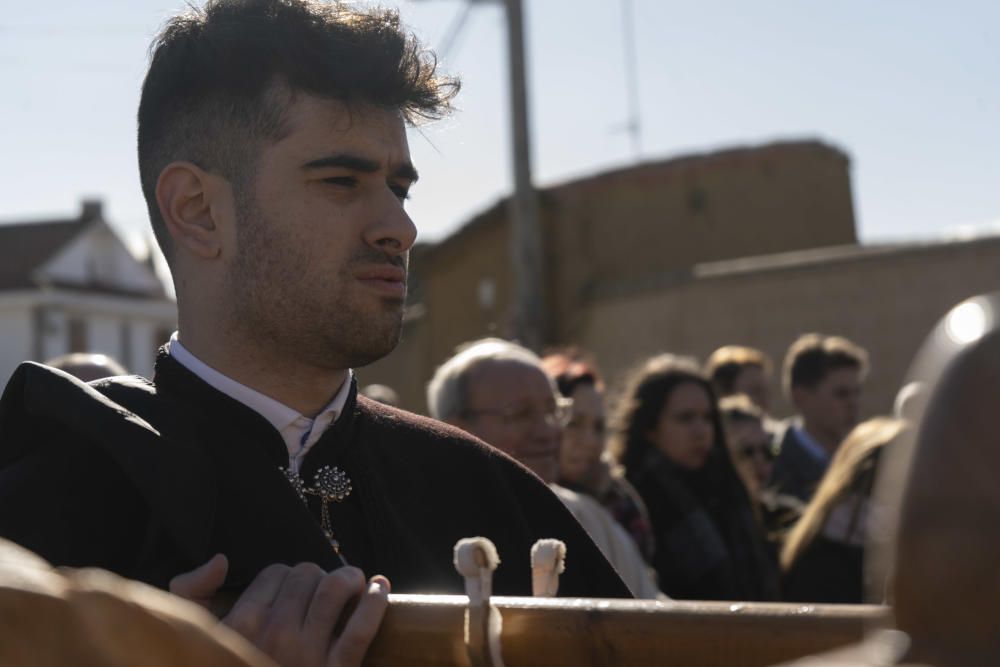 Monfarracinos celebra San Antón con las tradicionales "relaciones"