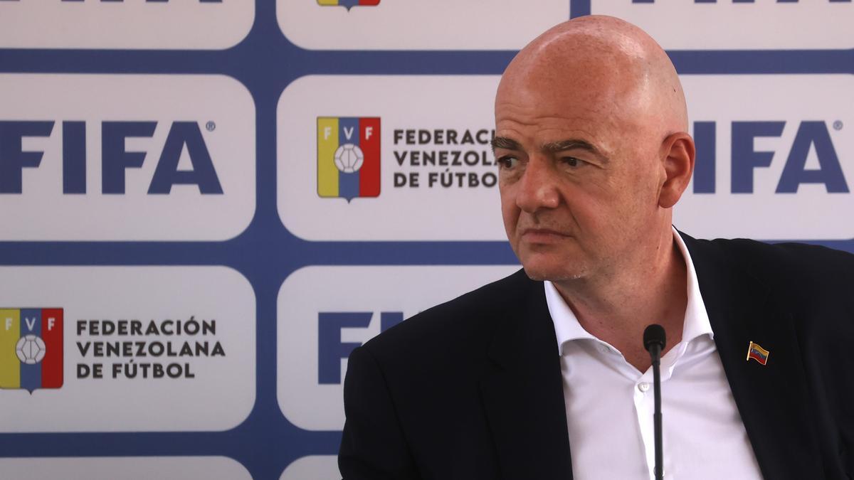 Gianni Infantino, presidente de la FIFA