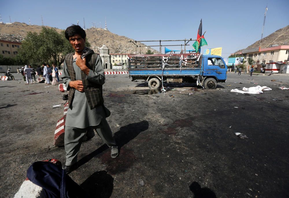 Atentado terrorista en Kabul