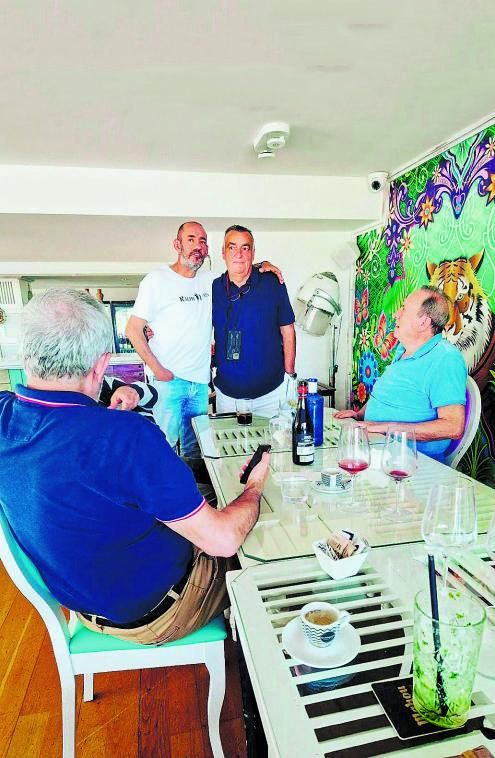 Jaume Català y Ramonell, el viernes en Can Picafort.