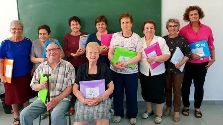 Participantes en el Taller de Memoria.