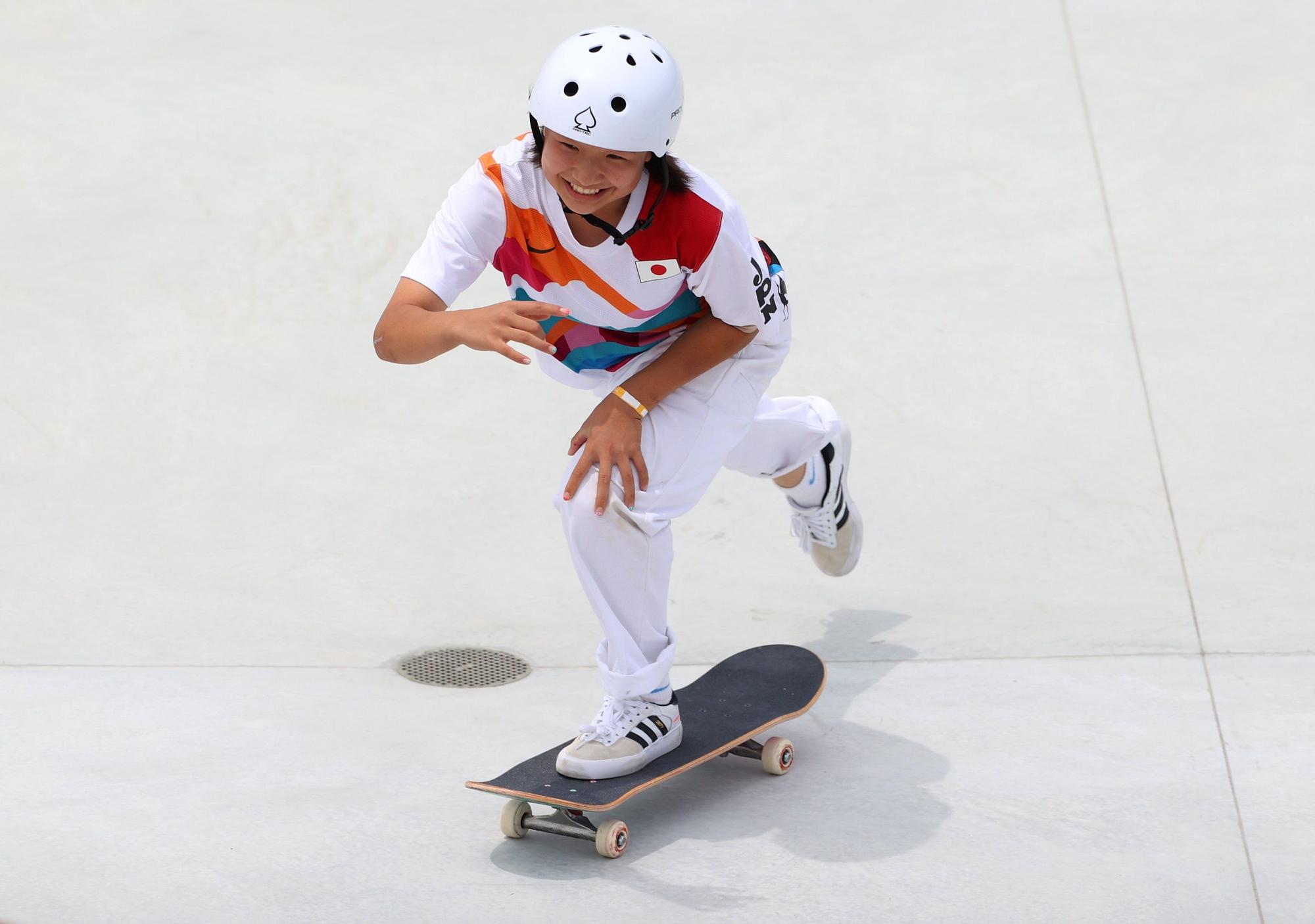 Nishiya Mimijo, la joven campeona de solo 13 años de edad