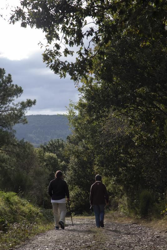 En uno de los habituales paseos de Isabel y Encarna