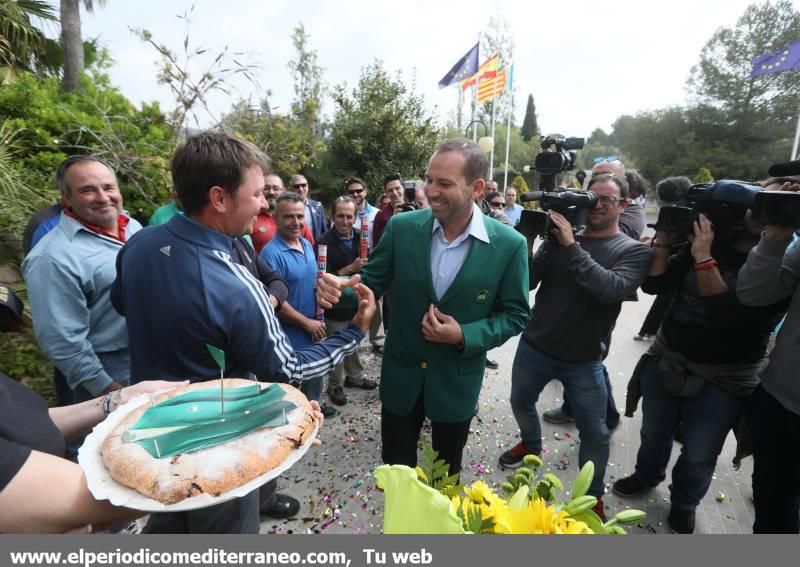 Homenaje a Sergio García