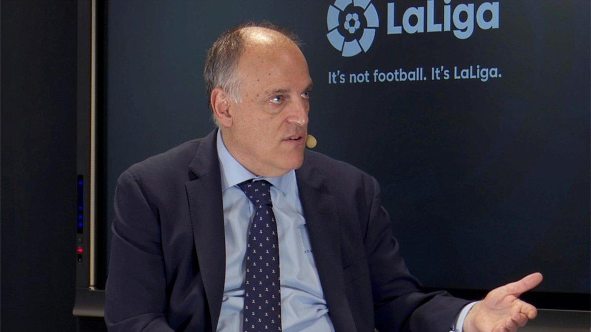 Javier Tebas, presidente de La Liga