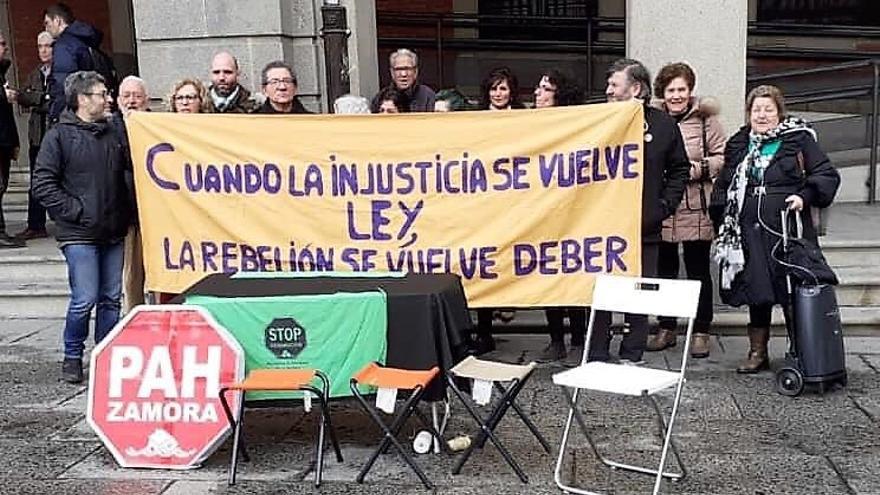 La Plataforma de Afectados por la Hipoteca de Zamora dice adiós tras doce años de actividad