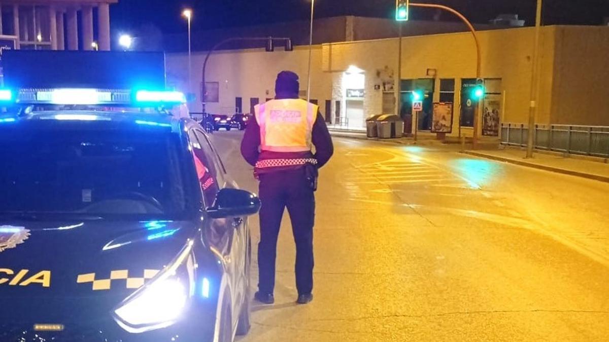 Operativo policial en el barrio de San Diego.