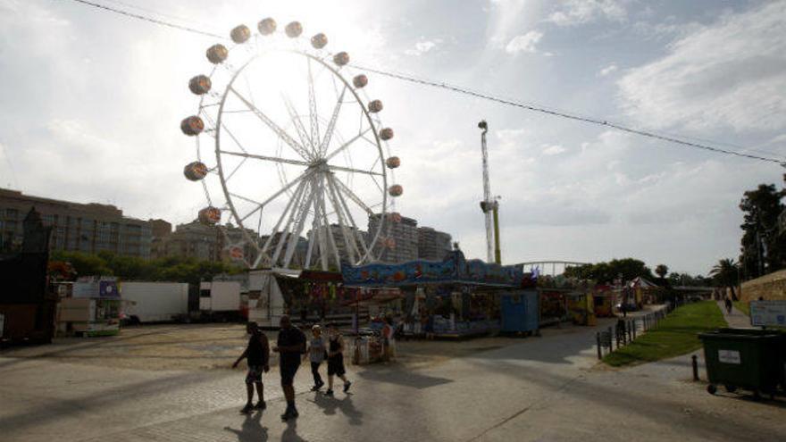 La feria de atracciones es uno de los reclamos de la Feria de Julio.