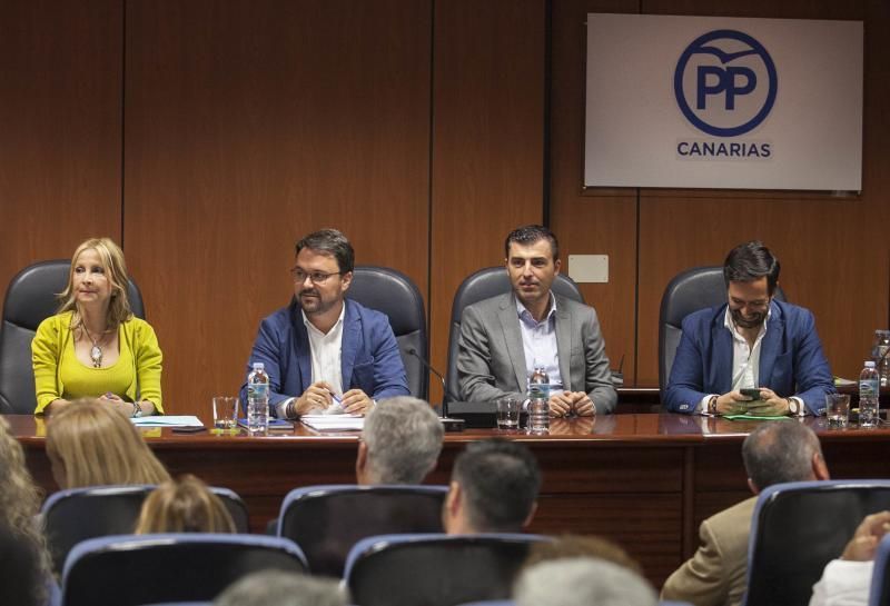 Reunión del comité ejecutivo autonómico del PP.