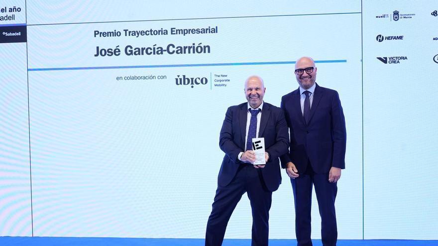 José García-Carrión, Premio Trayectoria Empresarial: "Tenemo