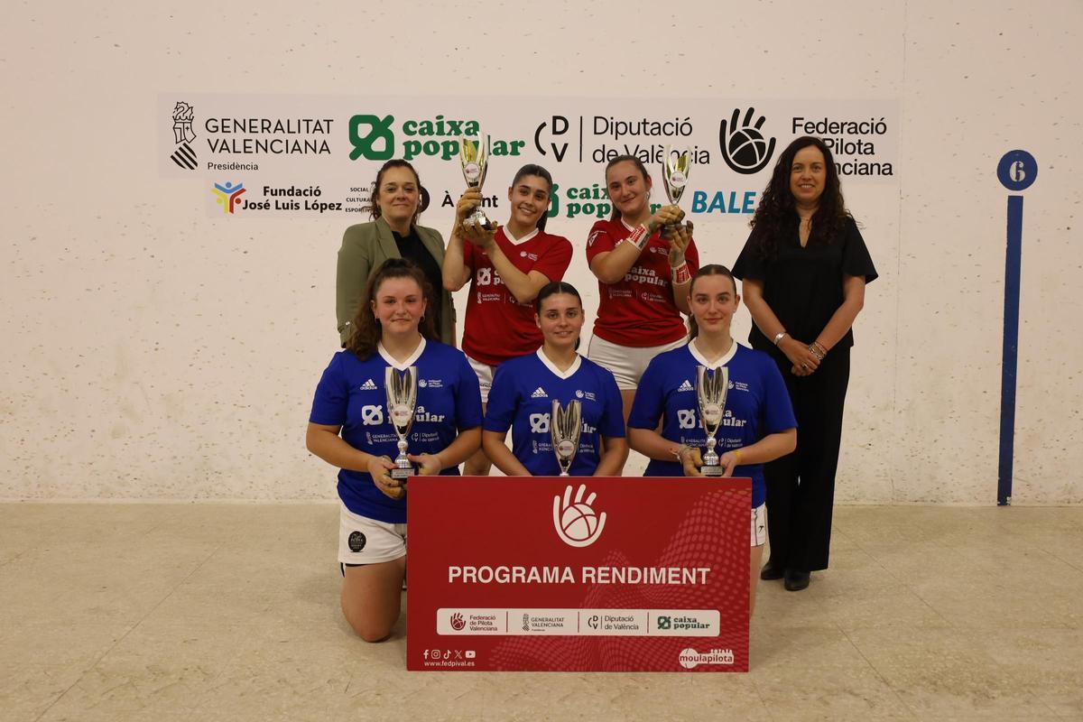 Circuit sub18 de raspall femení.