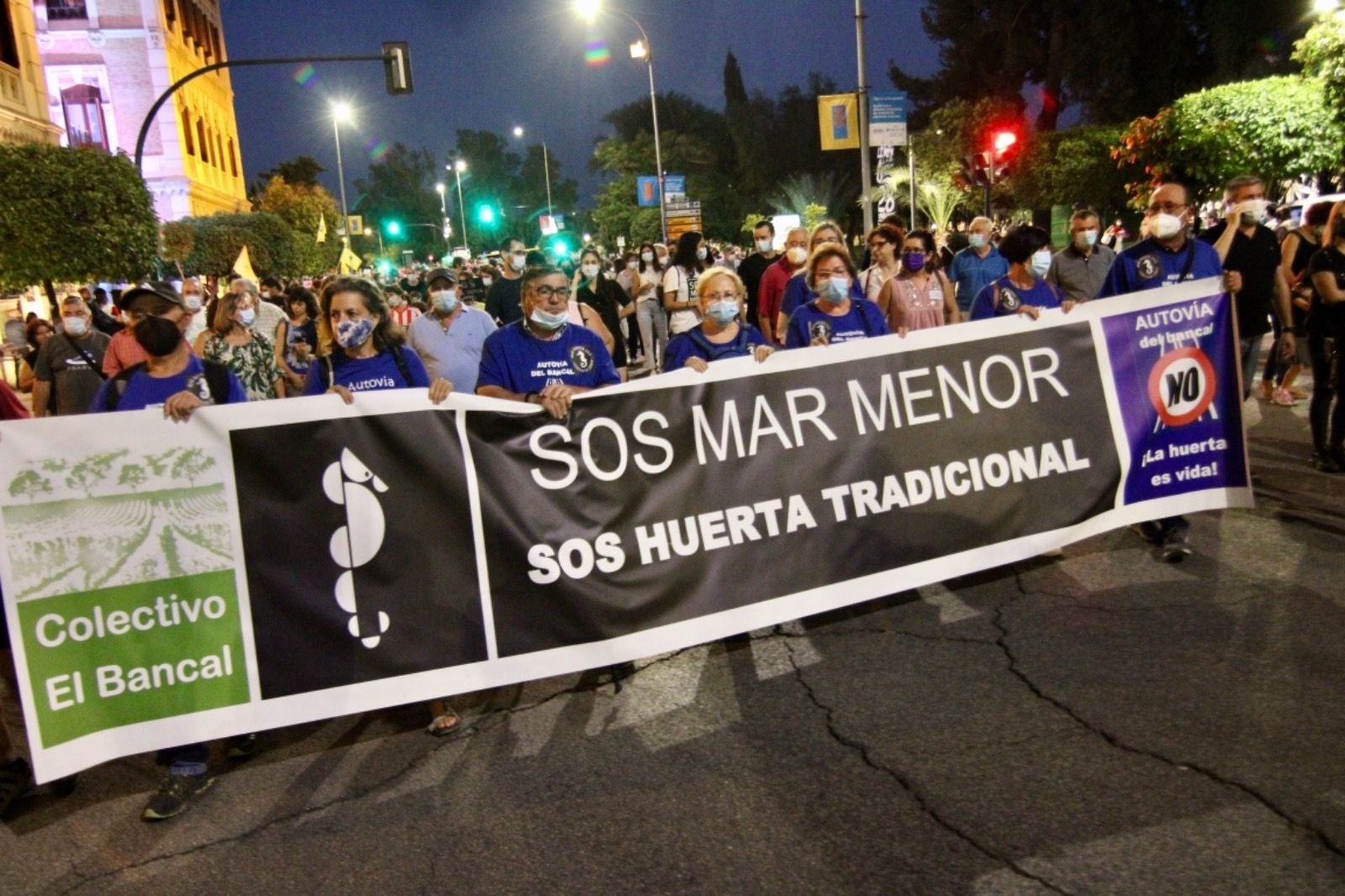 Manifestación por el Mar Menor en Murcia