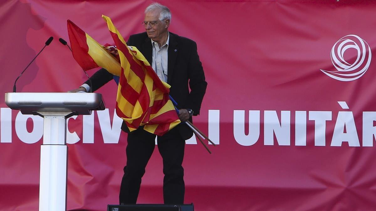 El exministro y expresidente del Parlamento Europeo, Josep Borrell.