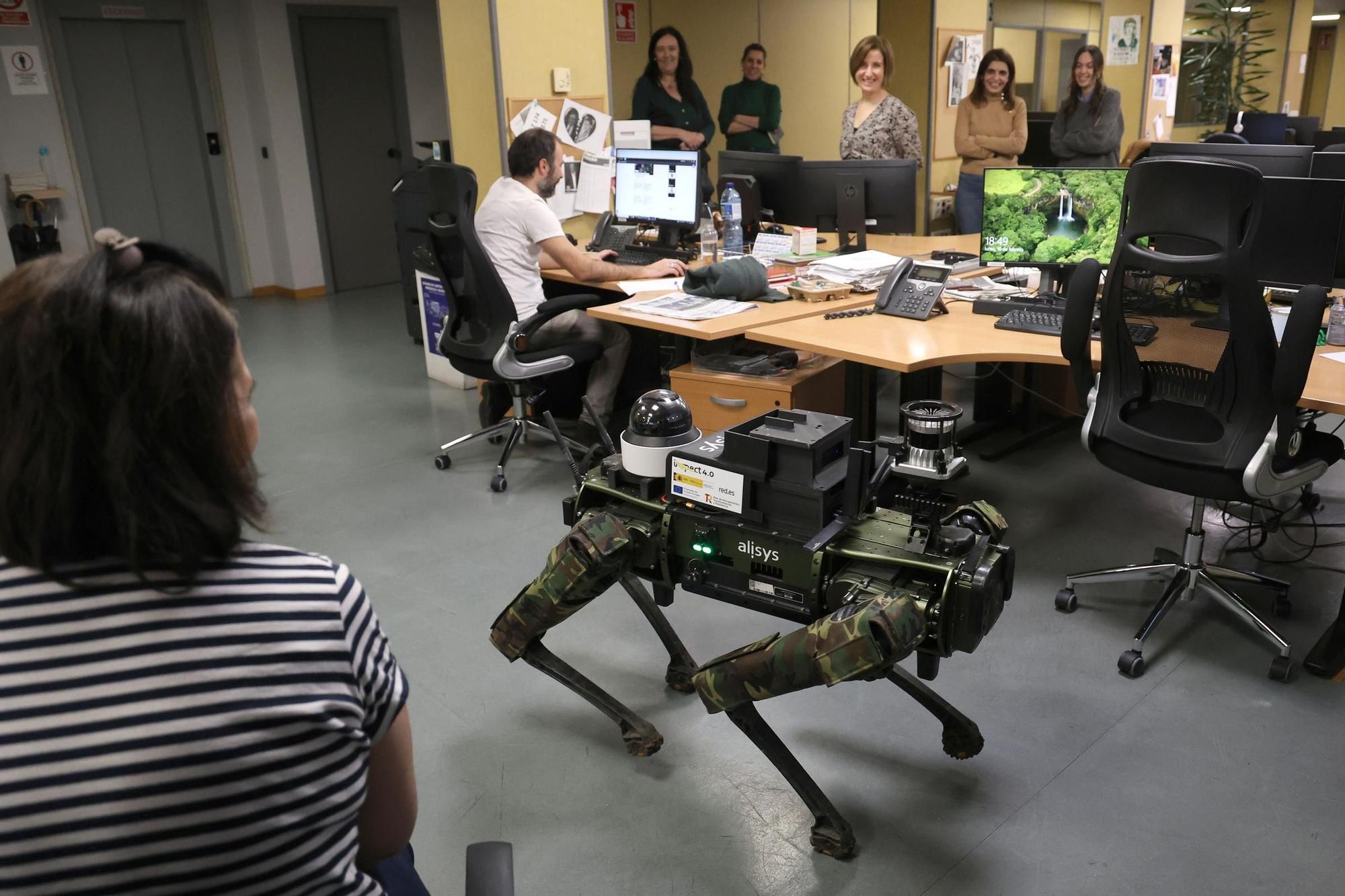 Alisys muestra en FARO su robot social Nao y el todoterreno V60