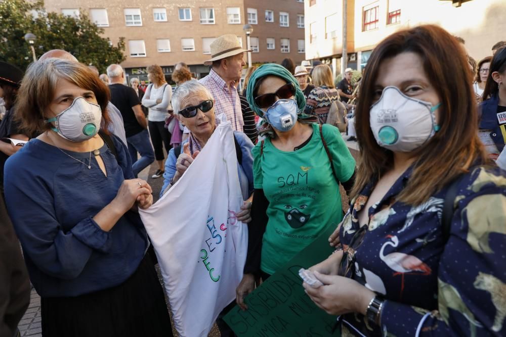 Manifestación en Gijón contra la contaminación