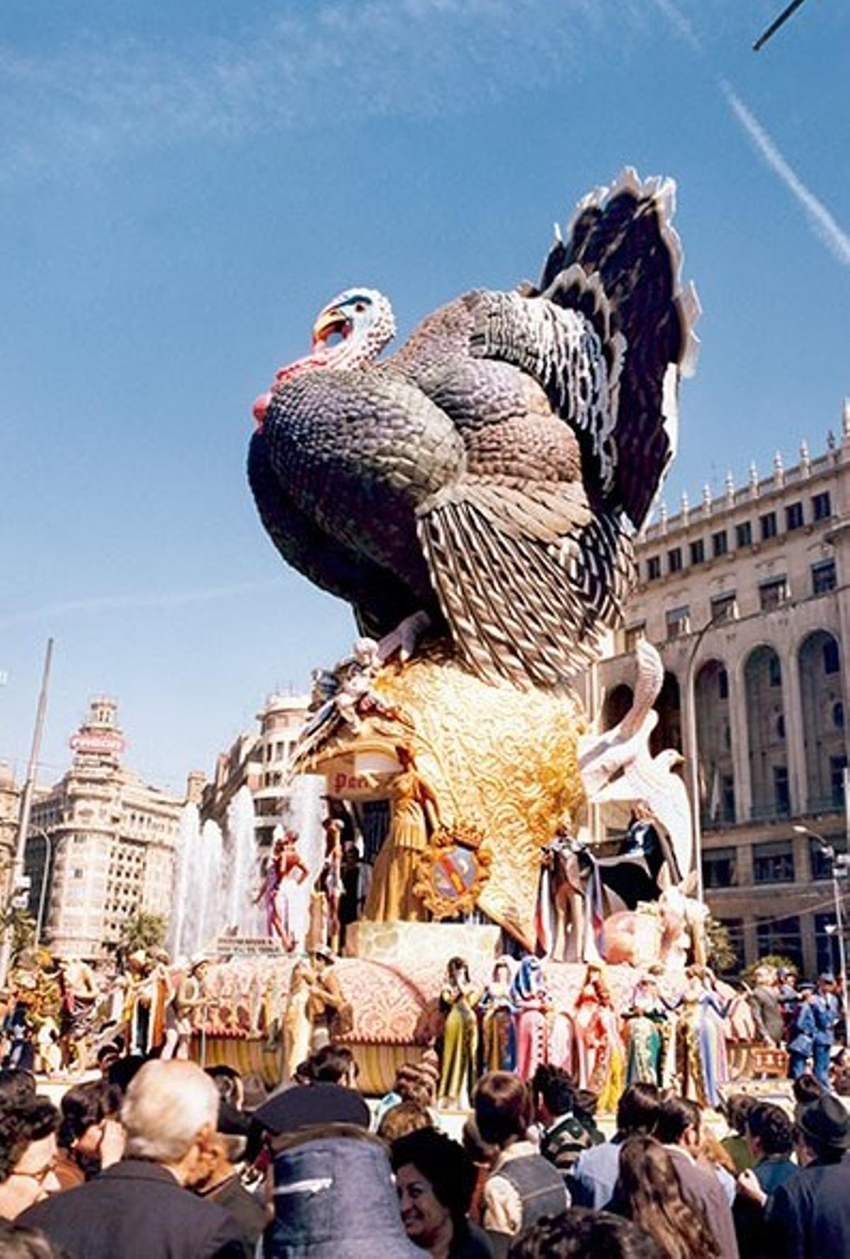 El pavo de la vanidad de 1976