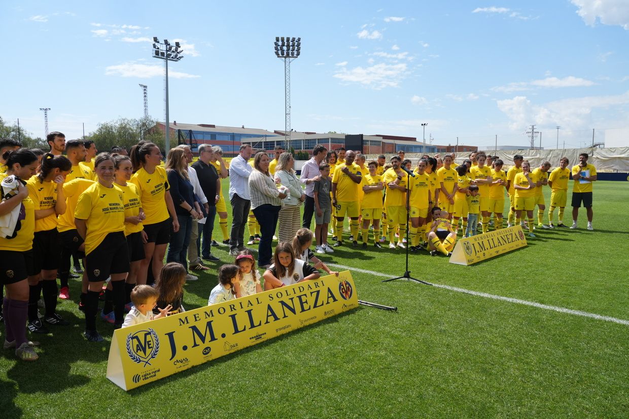 Todas las fotos del I Memorial José Manuel Llaneza en la ciudad deportiva del Villarreal