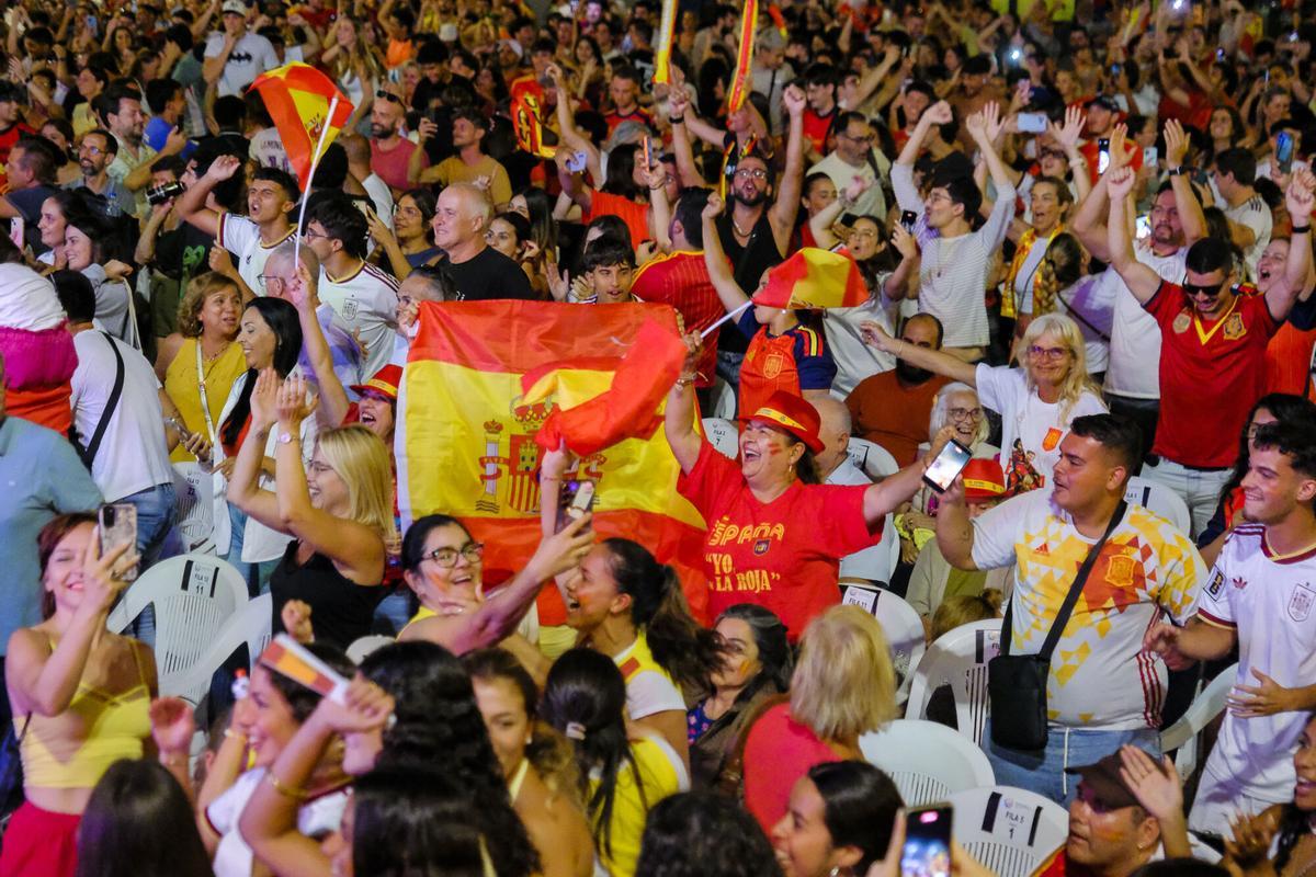 Partido Francia # España de semifinales del Mundial de fútbol