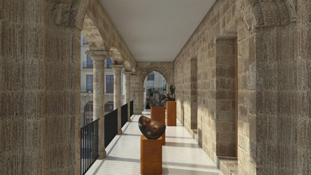 Así será el futuro Museo de Baltasar Lobo de Zamora