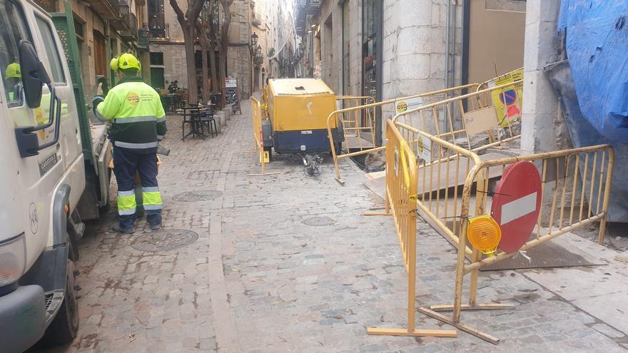 Troben restes romanes durant unes obres al carrer de la Força de Girona