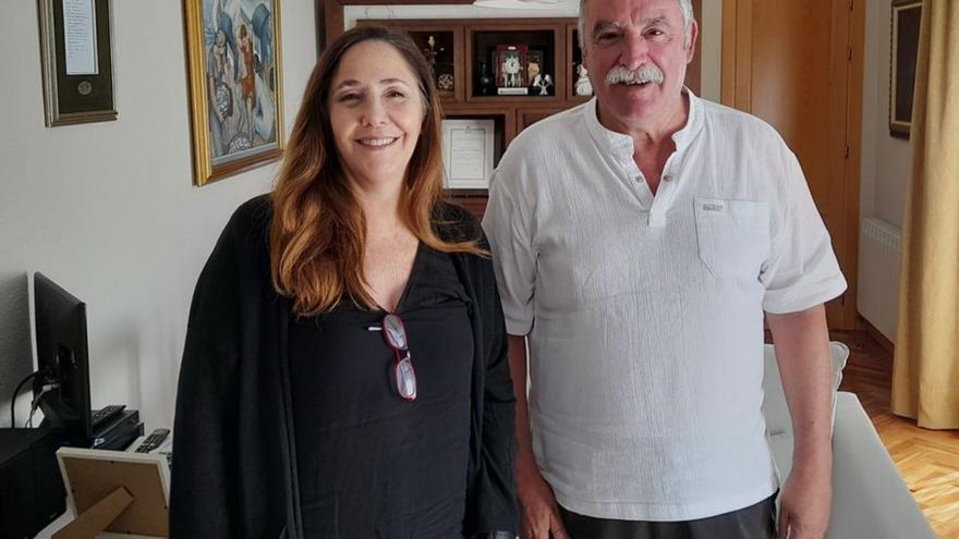 Mariela Castro, diputada en Cuba e hija de Raúl Castro, visita el Concello de Oleiros