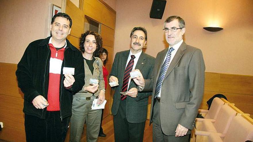 Julio Prol, Ana Garza, José Antonio Jardón y Luis Aldemira