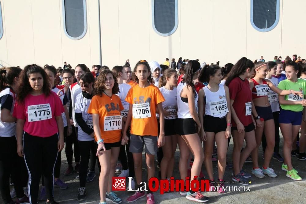 Final Regional de Cross Escolar: cadetes