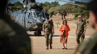 La ministra de Defensa impondrá este viernes condecoraciones a los militares de Badajoz tras su regreso de Líbano