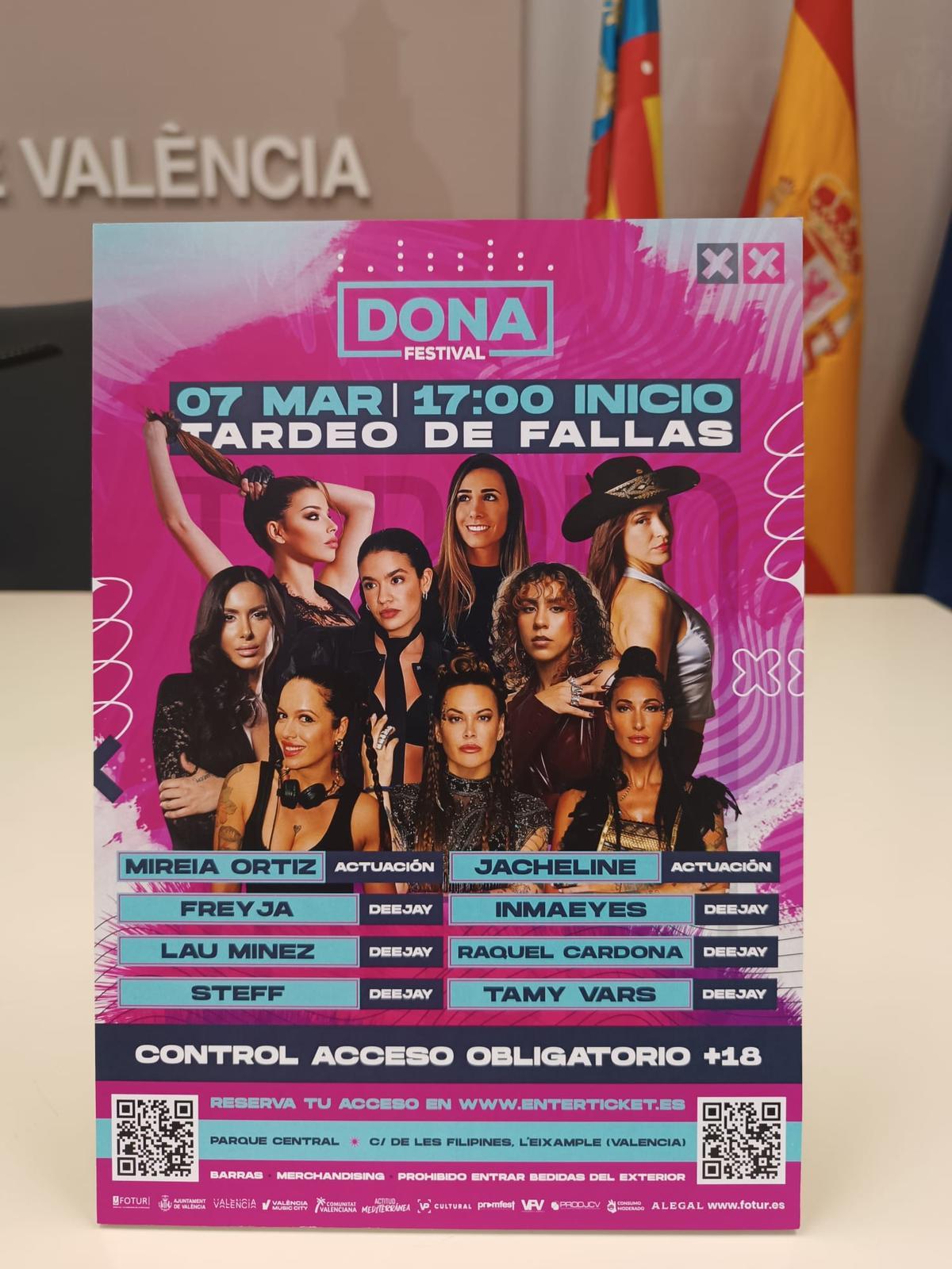 Cartel del Dona Festival 2026.