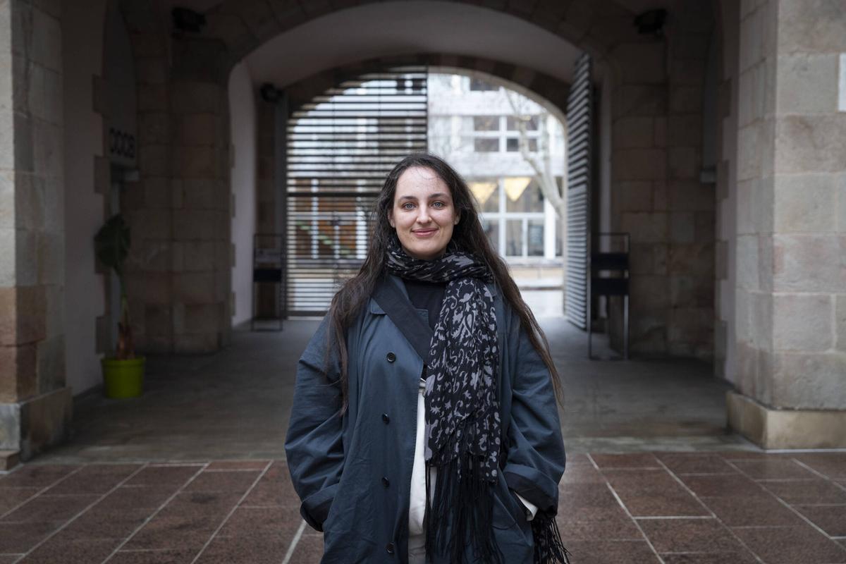 Barcelona, 20 de marzo de 2025. Entrevista en el CCCB con la periodista rusa Elena Kostyuchenko, que publica el libro 'El meu país estimat'