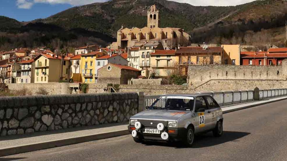 El Seat Ibiza de Viaplana-Jiménez que consiguió la victoria