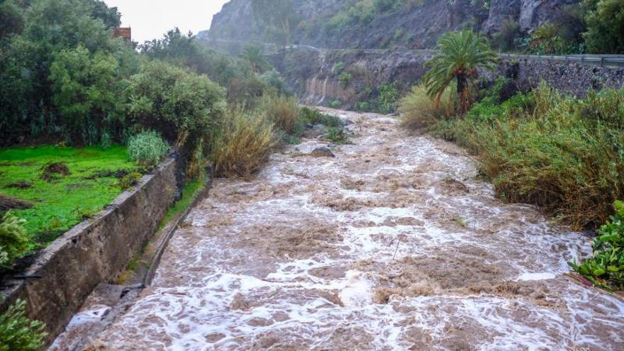 &#039;Filomena&#039; continúa dejando lluvias y llenando presas este jueves en Gran Canaria