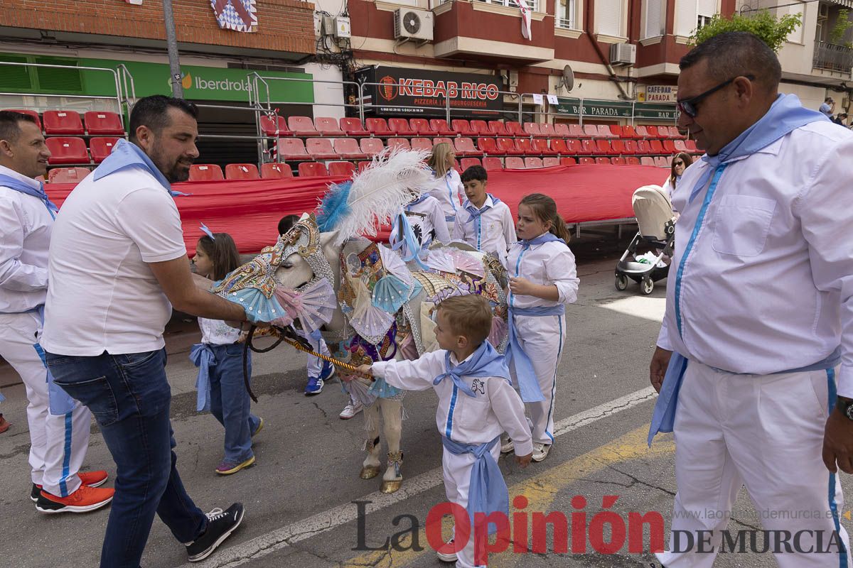 Fiestas de Caravaca | Desfile infantil del Bando de los Caballos del Vino