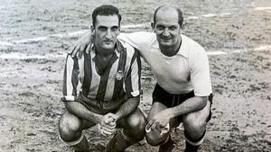 Josep y Martí Ventolrà, en una imagen de 1956