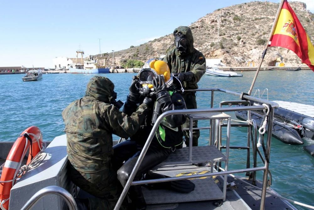 Centro de buceo de la Armada en Cartagena