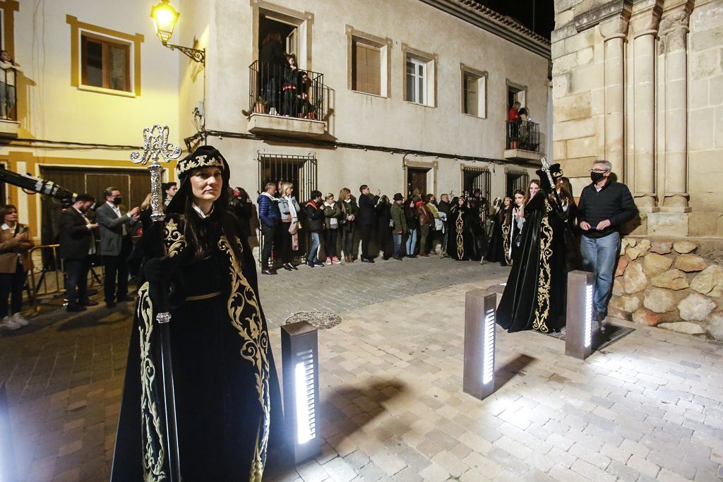 Semana Santa de Lorca 2022: Virgen de la Soledad del Paso Negro, iglesia y procesión