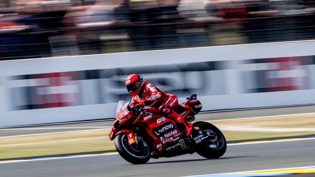 Marc Márquez, el más rápido en Francia