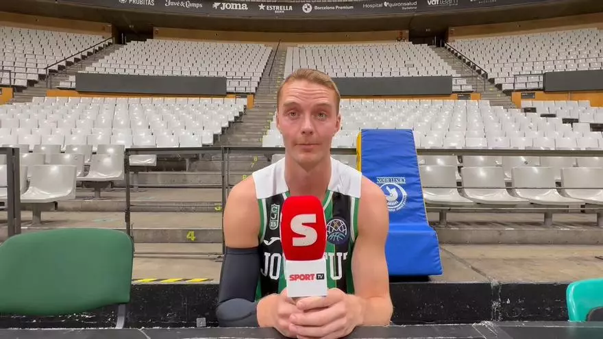 Ludde Hakanson: “Siempre que me enfrenté a la Penya pensé que algún año me gustaría jugar aquí”