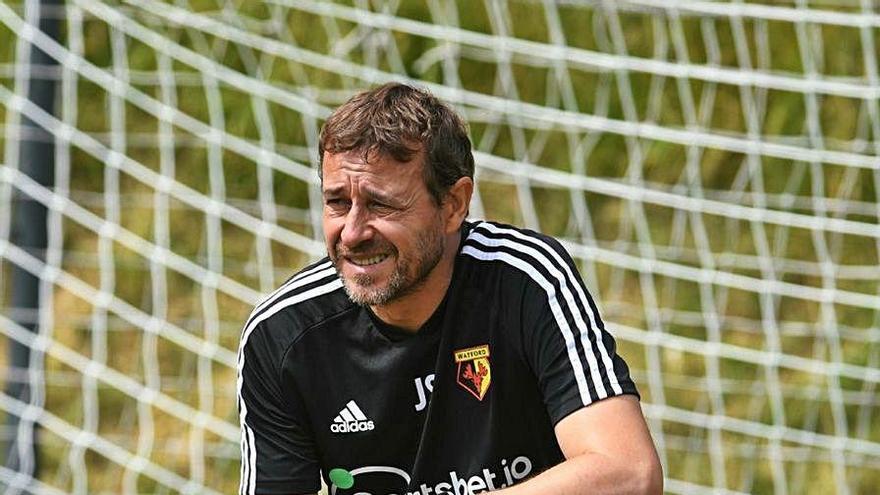 Juan Solla, que pertenece al HI20, durante un entrenamiento.