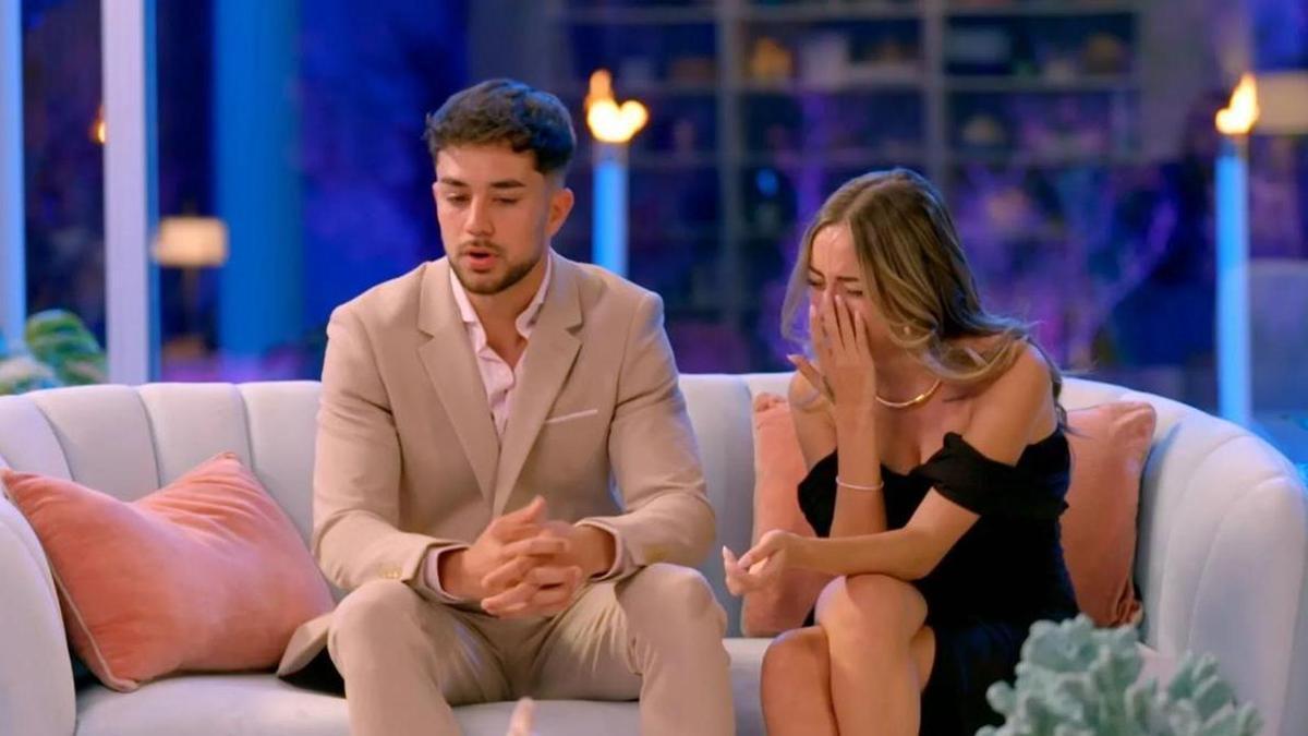 Álex y Ainhoa en el reencuentro tres meses después