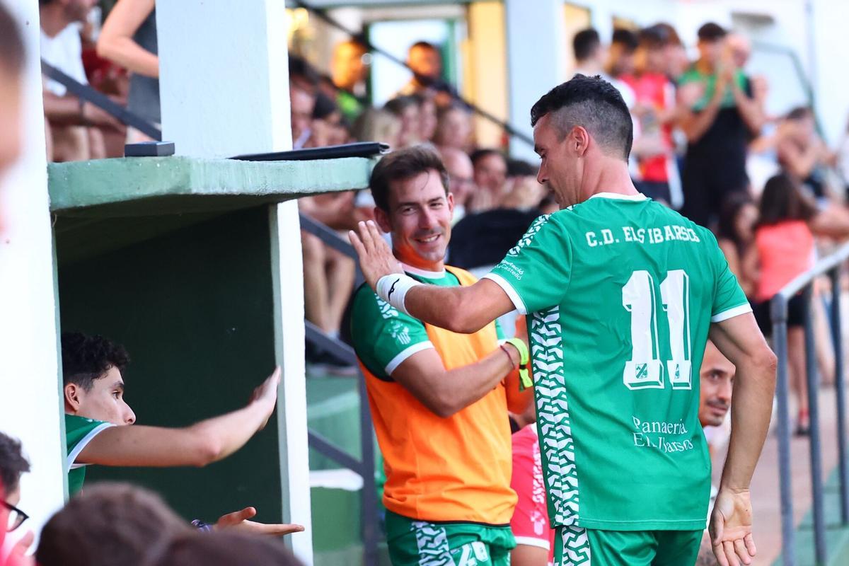 Galería | Así ha sido el espectacular regreso de Roberto Bautista al fútbol