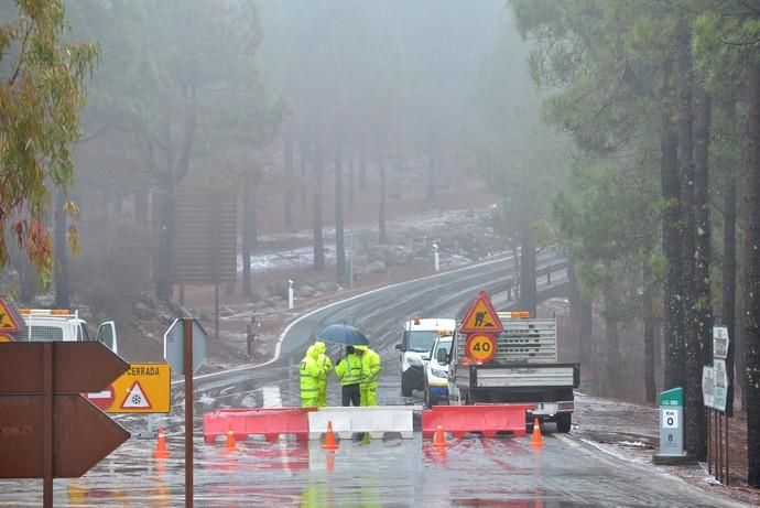 NIEVE CUMBRE GRAN CANARIA