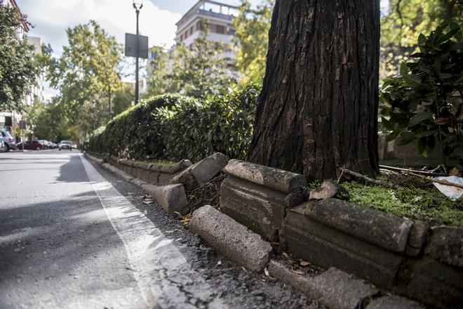 Fotogalería | Este es el estado de la avenida Virgen de la Montaña de Cáceres