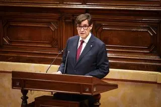 Illa assegura que prioritzarà els pactes amb ERC i Comuns durant la legislatura i agraeix a Aragonès el seu "llegat"